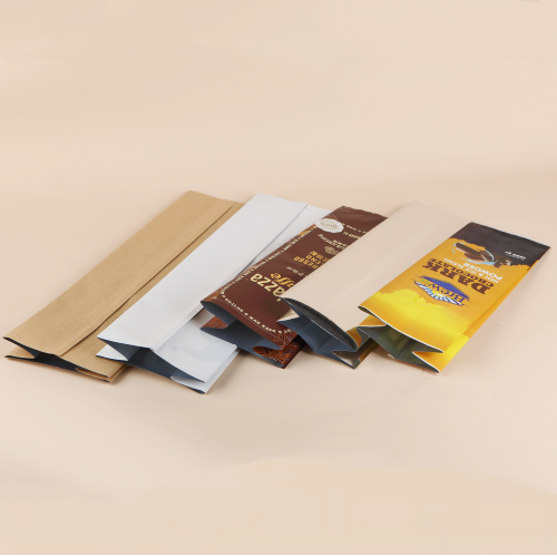 Side gusset pouch coffee packaging