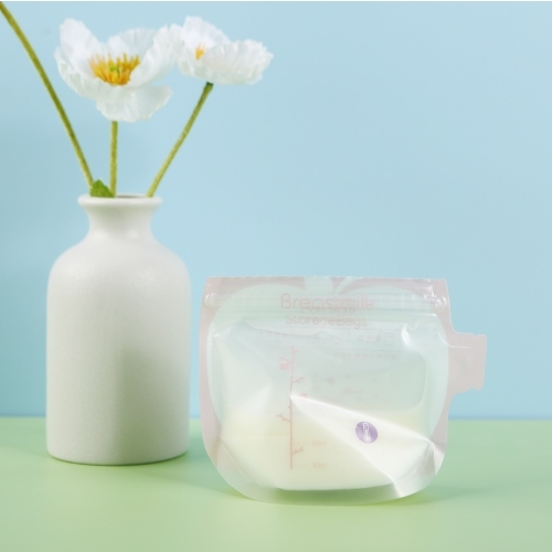 150 ML Temperature Sensing Breast Milk Storage Bag with spout