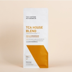 Flat bottom pouch zipper bag aluminum foil coffee bag valve bags custom printed box pouc