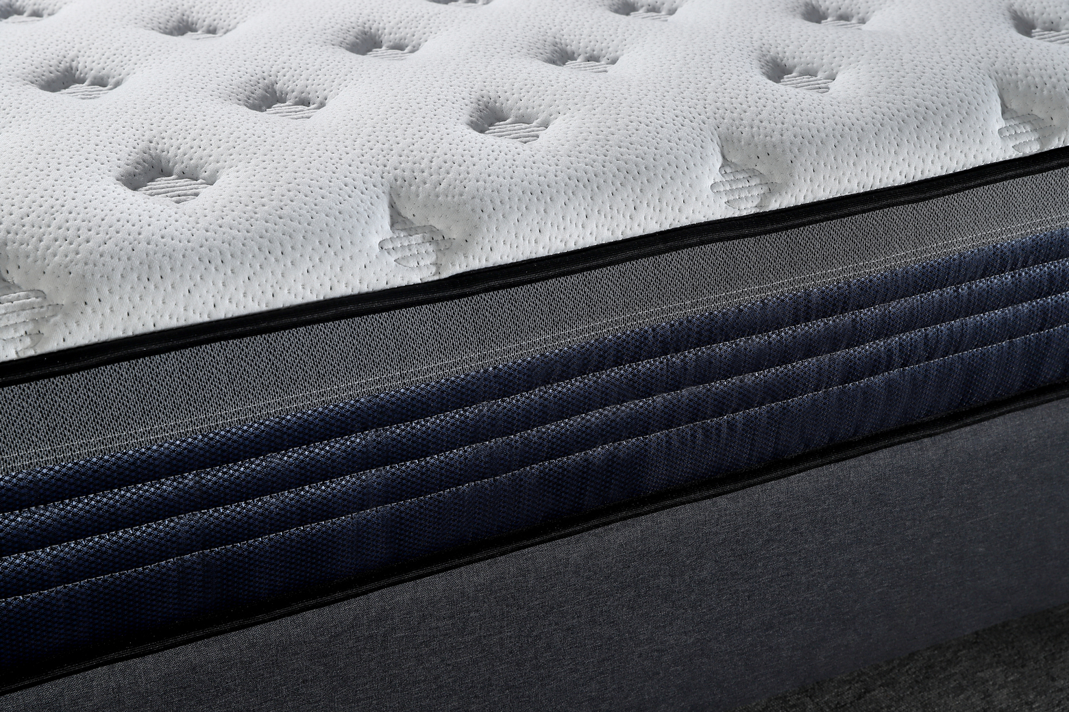 Memory foam supportive double mattress queen size home furniture bedroom pocket spring mattress in a box pressure relief