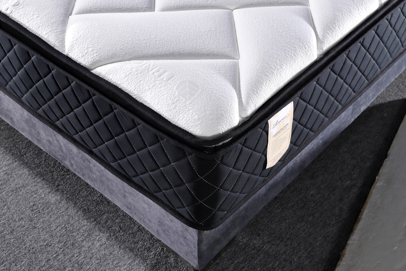 Memory foam mattress queen size home furniture bedroom pocket spring mattress natural latex mattress in a box