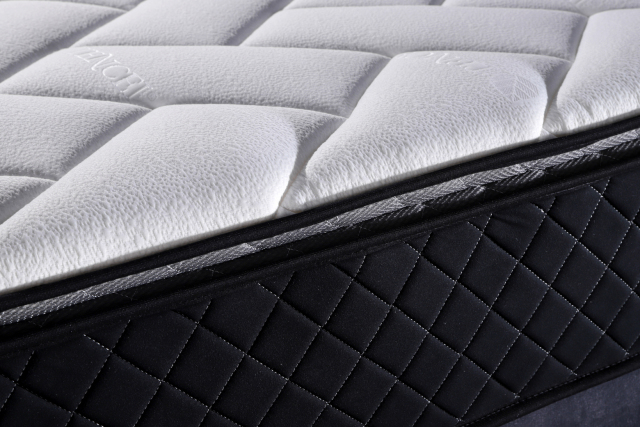 Memory foam mattress queen size home furniture bedroom pocket spring mattress natural latex mattress in a box