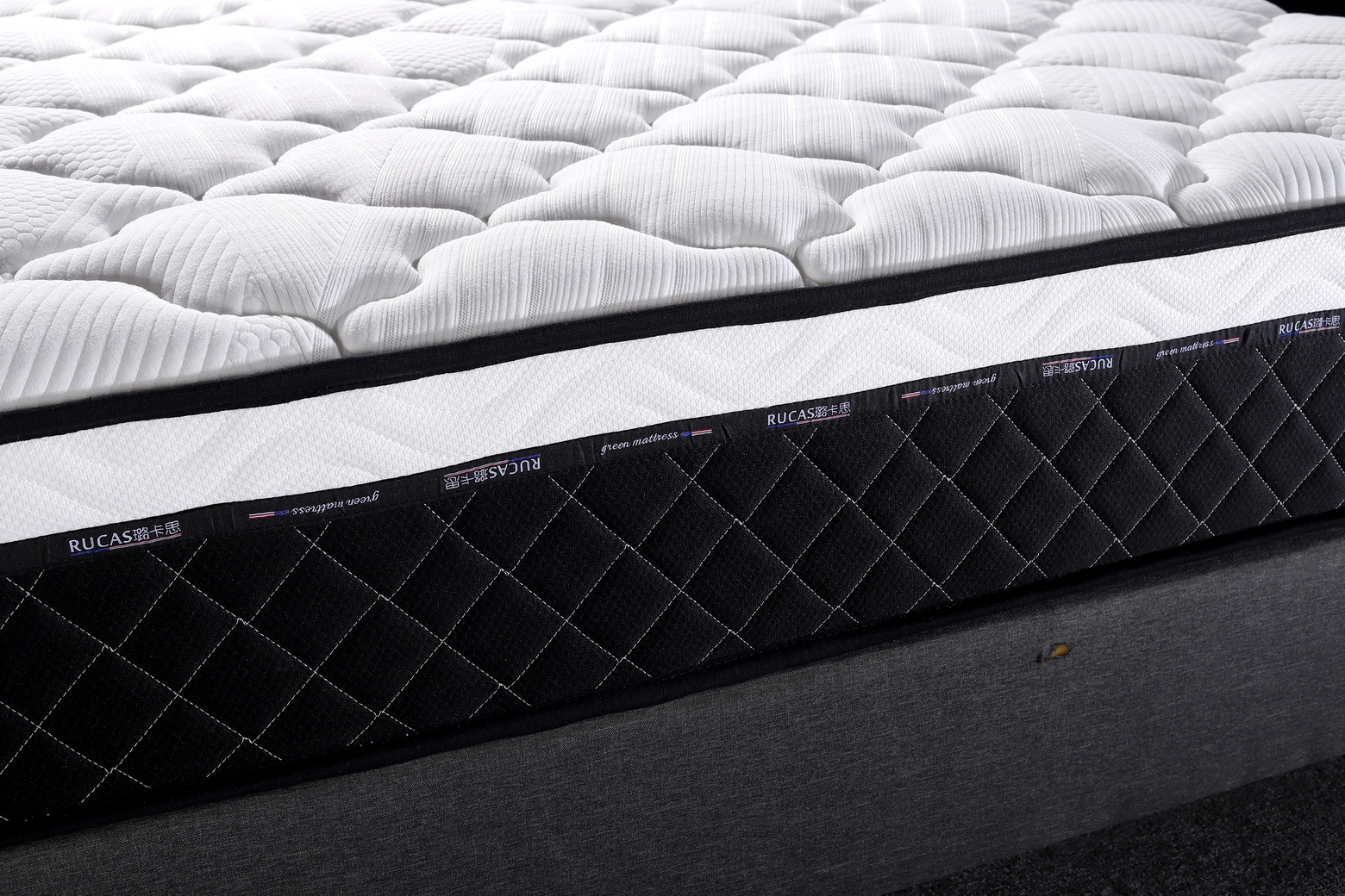 Basics memory foam mattress,medium soft,5 inch,6 inch,8 inch,queen,white/grey