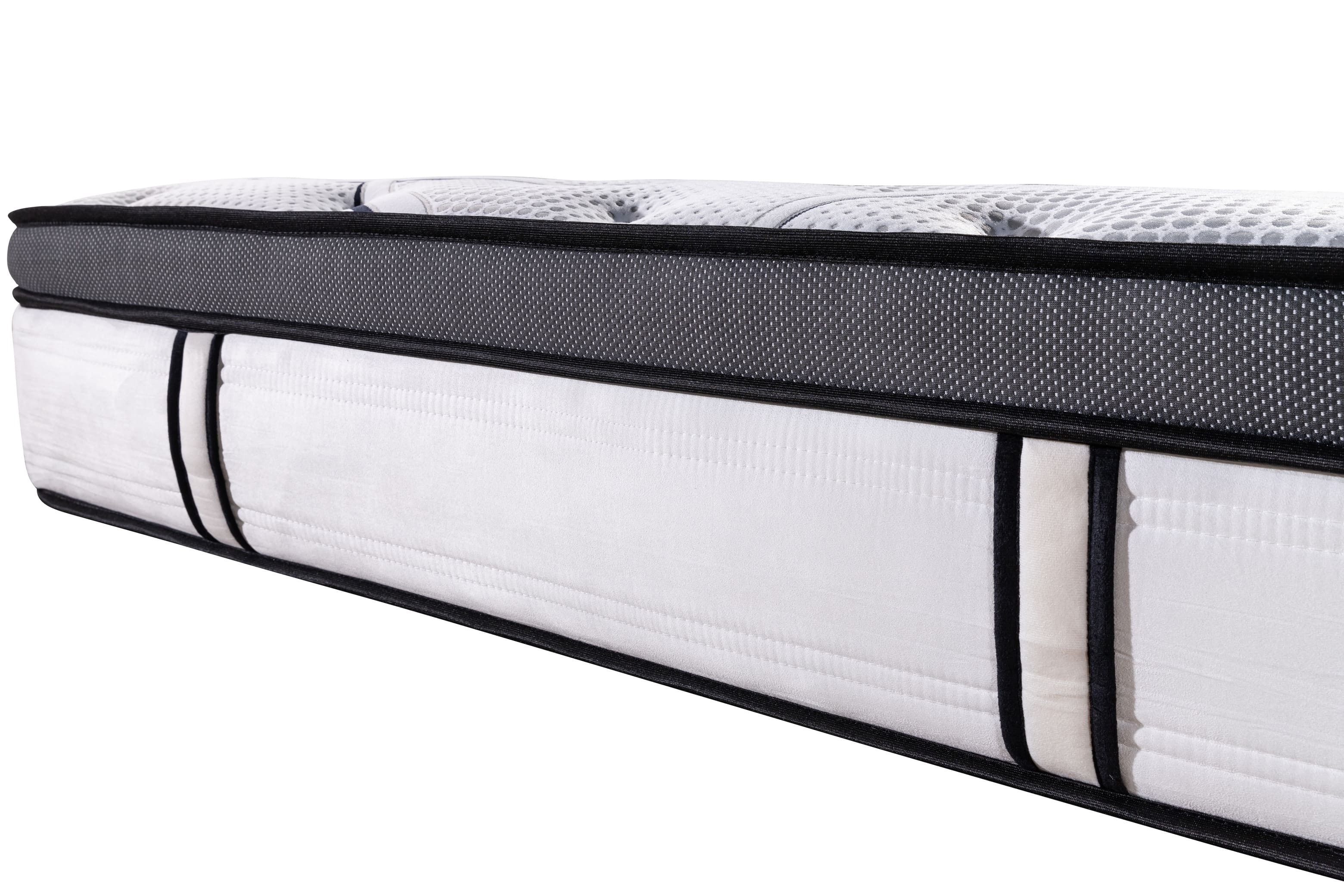 Gel memory foam full size pocketspring mattress rolled up in a box hotsale Euro mattress hotel mattress luxury mattress