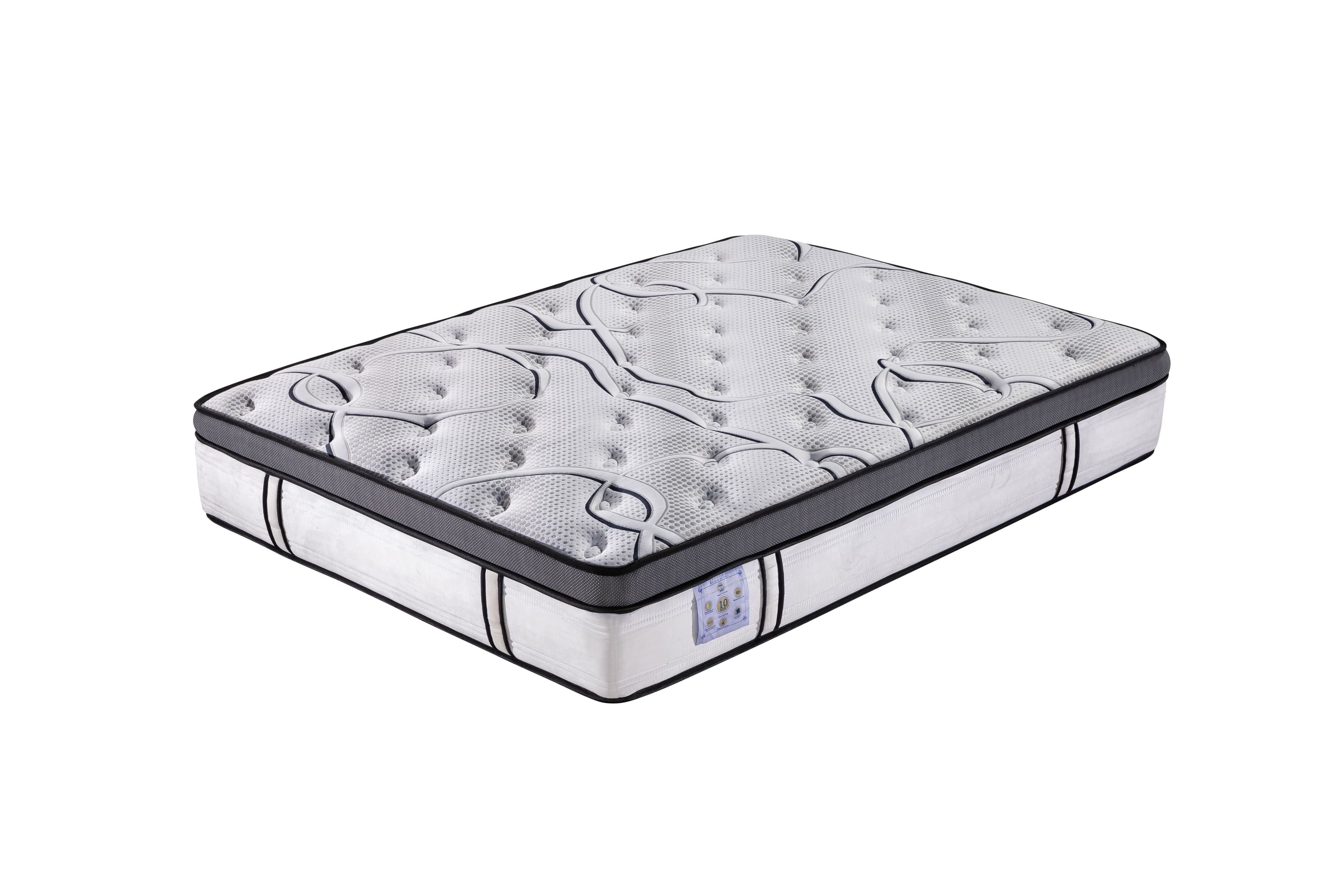 Gel memory foam full size pocketspring mattress rolled up in a box hotsale Euro mattress hotel mattress luxury mattress