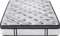 Gel memory foam full size pocketspring mattress rolled up in a box hotsale Euro mattress hotel mattress luxury mattress