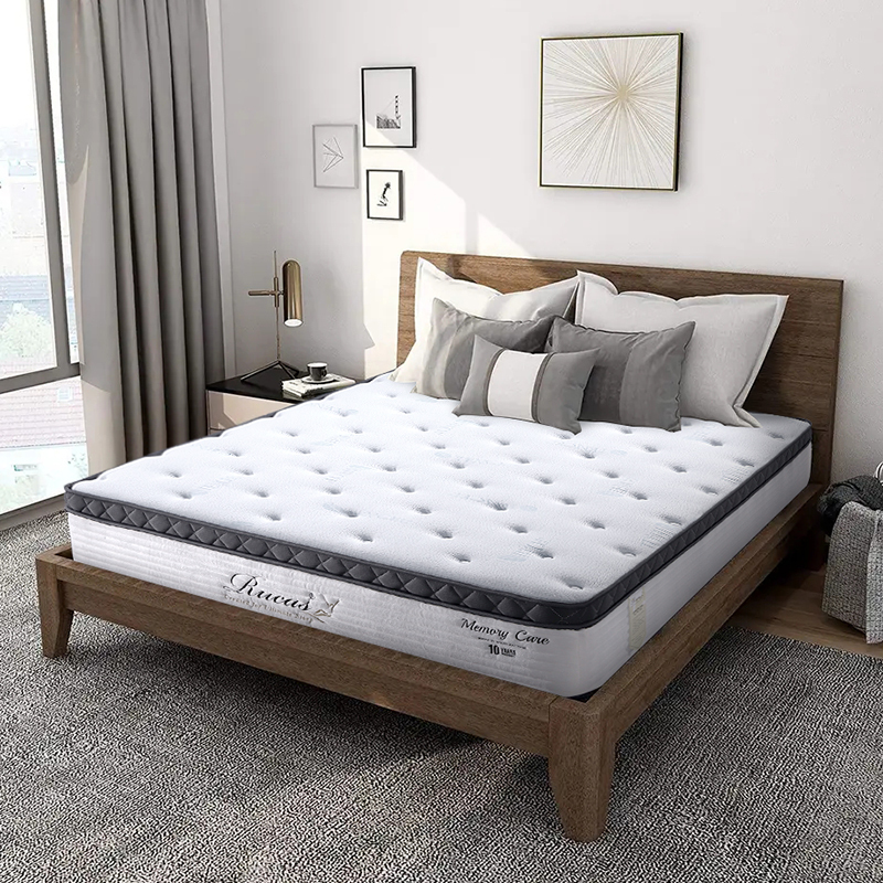 RUCAS Full size mattress,Memory foam mattress in a box hybrid mattress full size for pressure relief & supportive,CertiPUR- US,perfect sleep full size mattress
