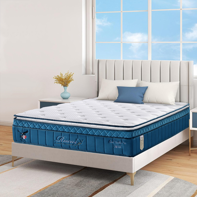 7 Zones Memory foam mattress queen size hotel mattress and home furniture bedroom pocket spring mattress natural latex mattress in a box