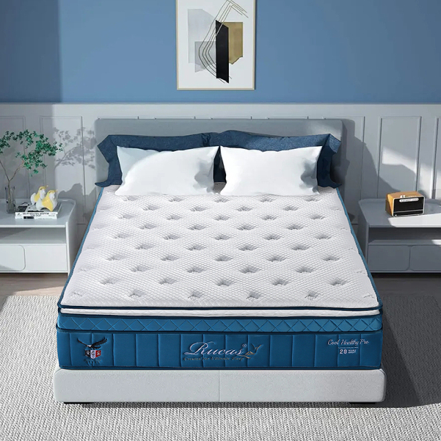 7 Zones Memory foam mattress queen size hotel mattress and home furniture bedroom pocket spring mattress natural latex mattress in a box
