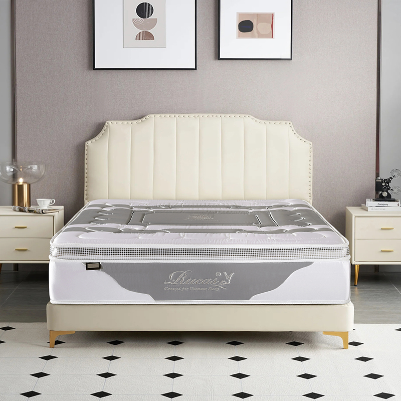 7 Zones Memory foam mattress queen size home furniture bedroom pocket spring mattress natural latex mattress in a box