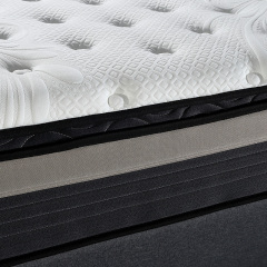 Hot-Selling Pocket Spring Mattress Gel Memory Foam Soft Mattress Rolled Up In A Box