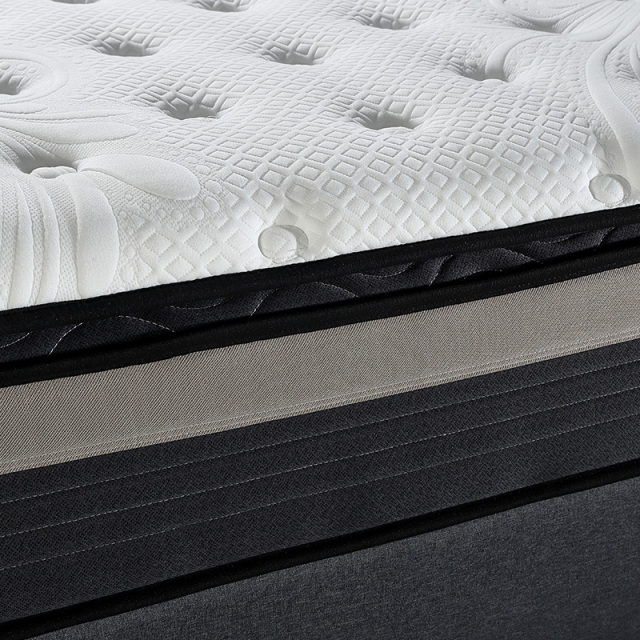 Hot-Selling Pocket Spring Mattress Gel Memory Foam Soft Mattress Rolled Up In A Box