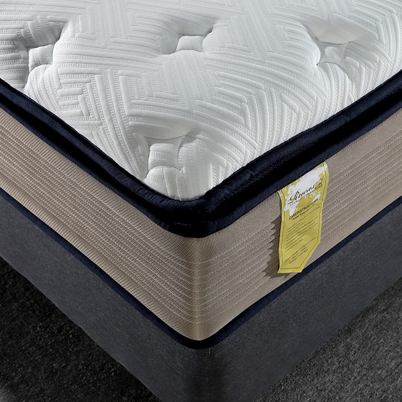 Europe hotsale perfect sleep 7 Zoned pocketspring mattress  in a box
