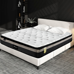 Hot-Selling Pocket Spring Mattress Gel Memory Foam Soft Mattress Rolled Up In A Box