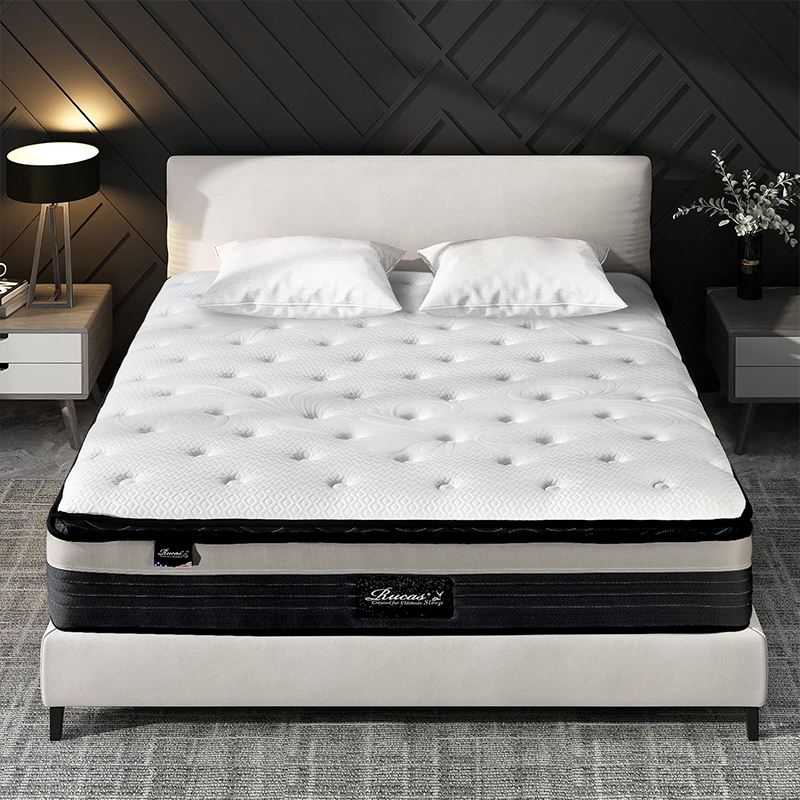 Hot-Selling Pocket Spring Mattress Gel Memory Foam Soft Mattress Rolled Up In A Box