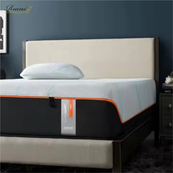 Memory foam mattress queen size home furniture bedroom pocket spring mattress natural latex mattress in a box