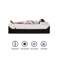 Memory foam mattress queen size home furniture bedroom pocket spring mattress natural latex mattress in a box