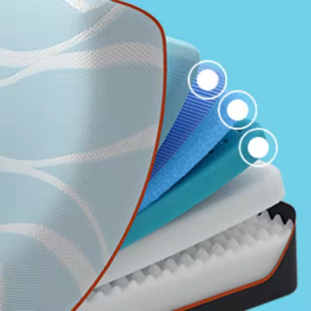 Memory foam mattress queen size home furniture bedroom pocket spring mattress natural latex mattress in a box
