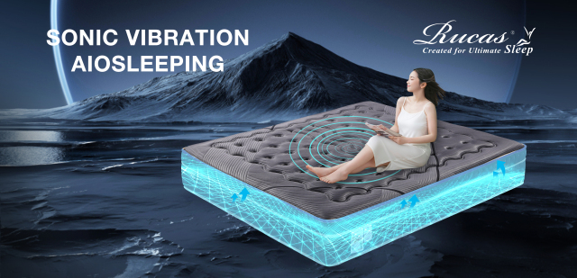Body massage mattress pillow top bed roll packed pocket coil mattress smart mattress