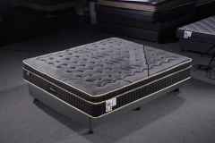Body massage mattress pillow top bed roll packed pocket coil mattress smart mattress