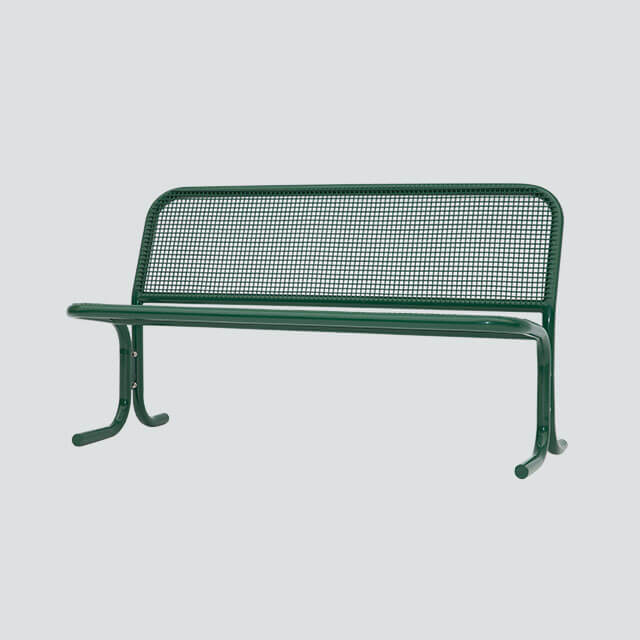 hot dipped steel outdoor seat