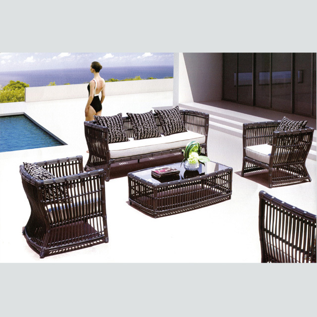 RT-11 Aluminium Rattan / Wicker Sofa Set Garden Outdoor Furniture