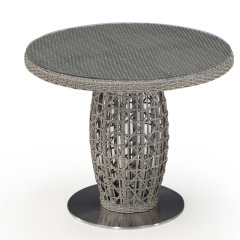 藤编休闲餐桌椅组合