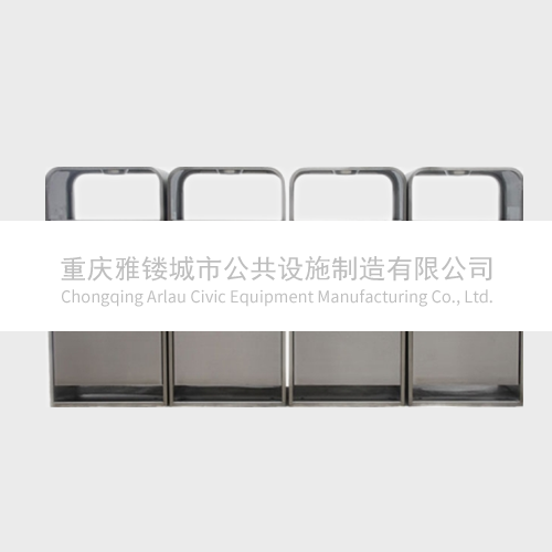 BS08 Outdoor 4 compartment dustbin garbage bin