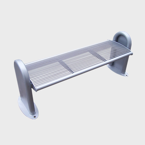stainless steel park bench