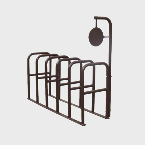 outdoor street galvanized bike rack metal bike rack