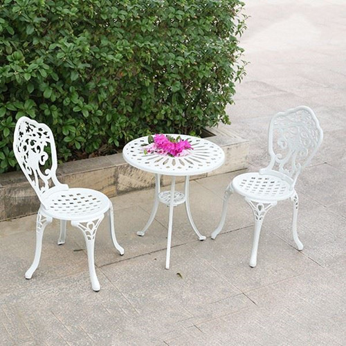 Cast aluminum leisure chair