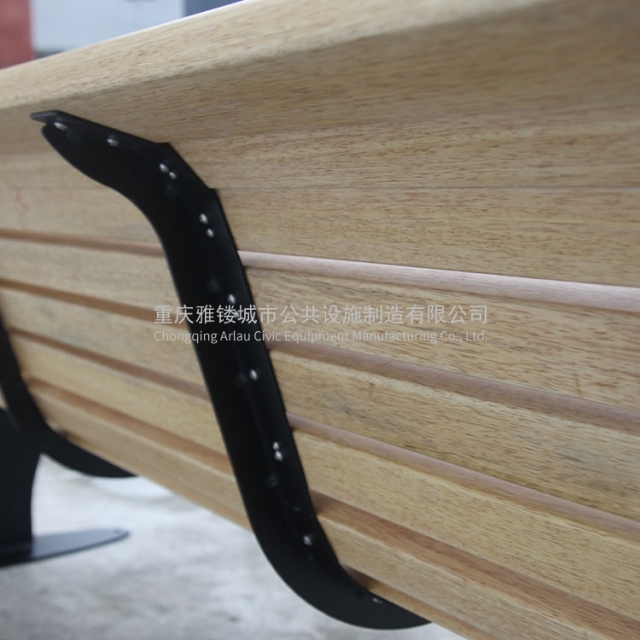 outdoor street bench