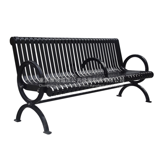 Metal garden benches