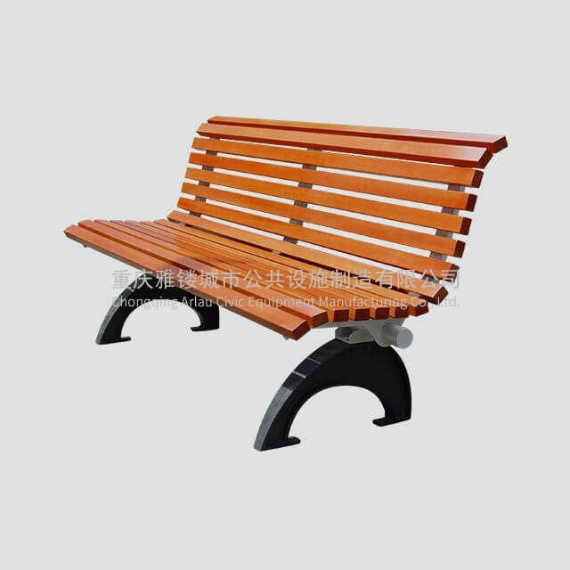 Wood leisure garden bench