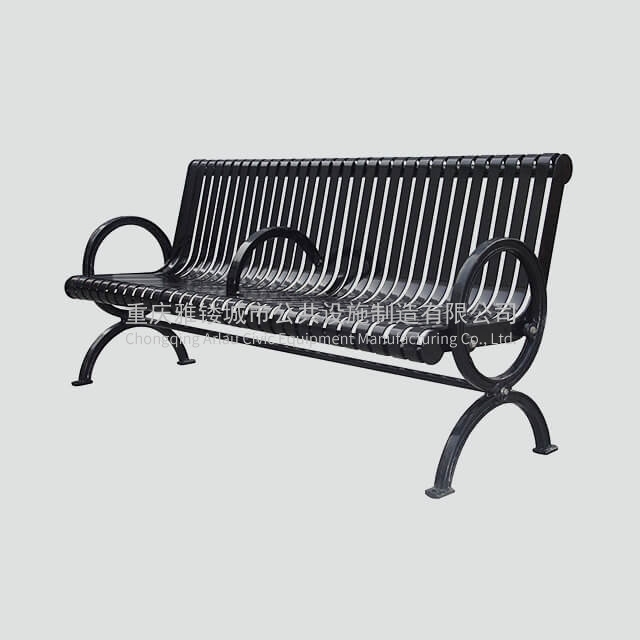 Metal garden benches