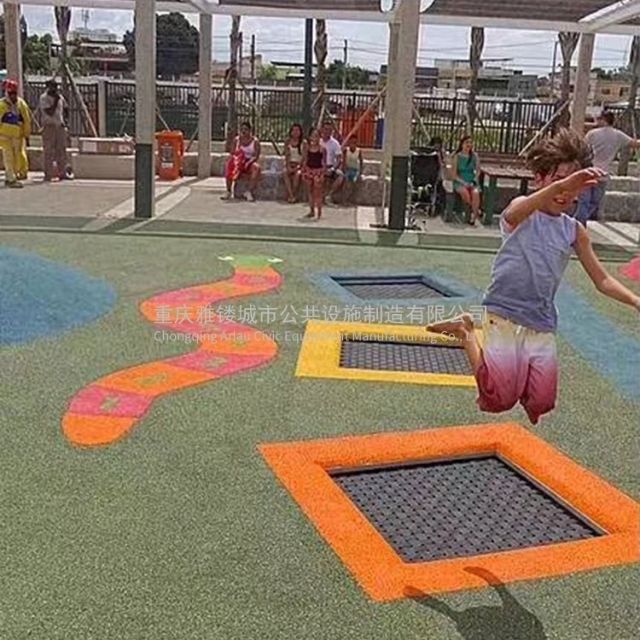 Outdoor Play Trampoline