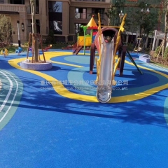 Community children's slide combination