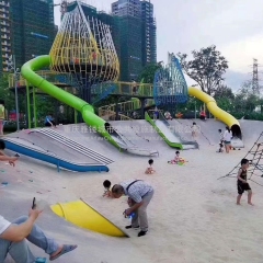 Outdoor large slide