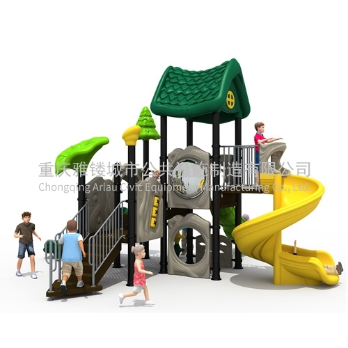 Outdoor small children's playground