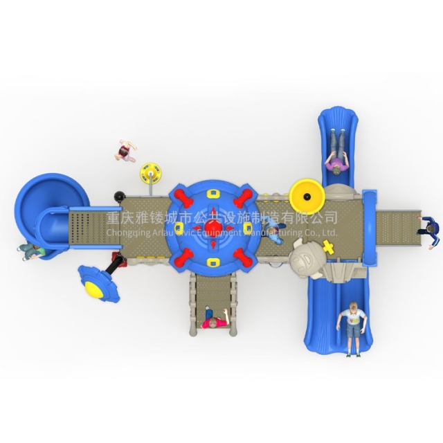 非标定制公园儿童滑梯