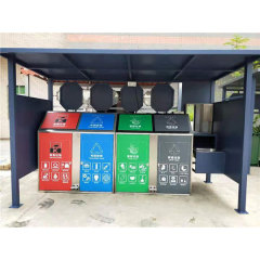 Community smart trash can