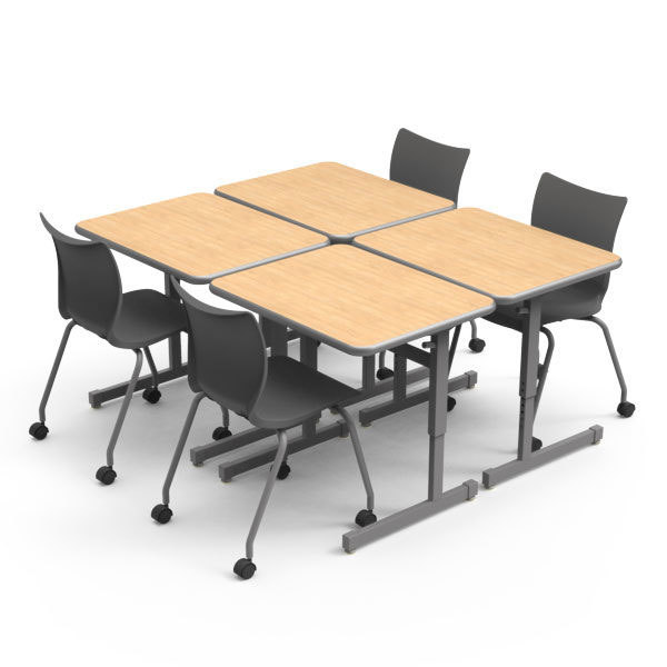 School tables and chairs