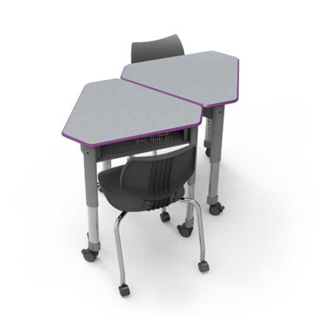 Lifting desks and chairs