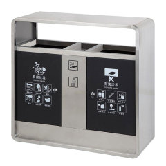 出口分类垃圾桶