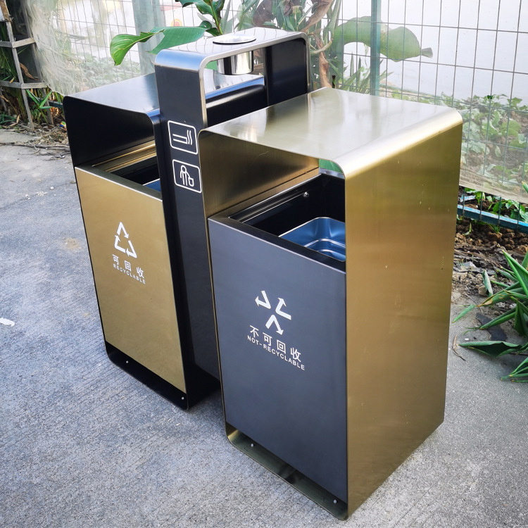 花园垃圾桶