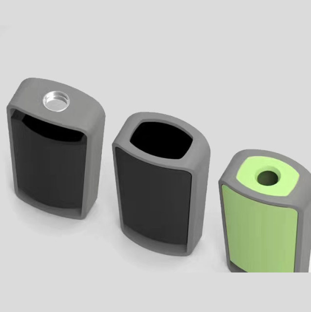 Outdoor Metal Waste Bin