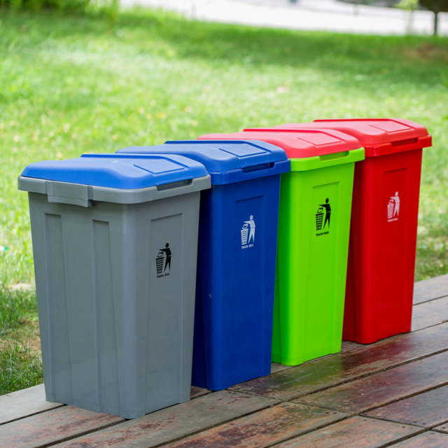 30L/50L plastic trash can