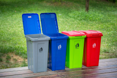 30L/50L plastic trash can