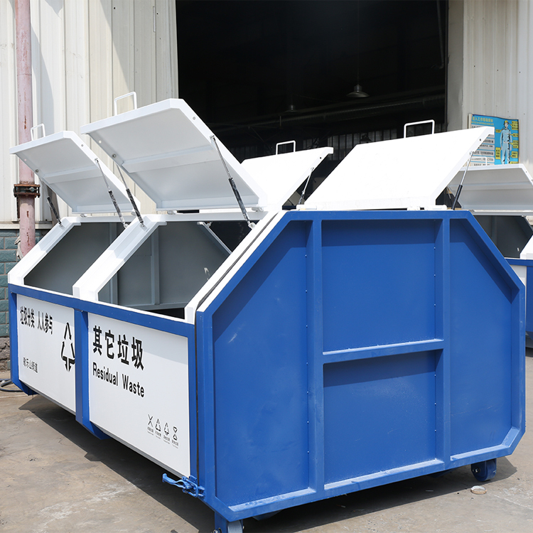 5立方勾臂垃圾箱厂家