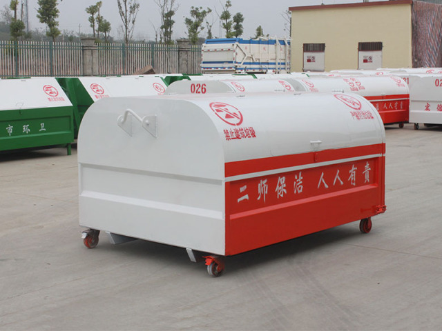 3 cubic hook arm garbage bin wholesale